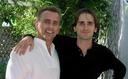 Maciej with his cousin Mike. This day was the first time that they had met each other since Maciej was about 5 years old.