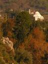 A distant mosque.