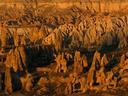 Sunset light over the valley near Goreme.