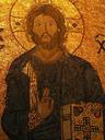 A cartoon-like Jesus.