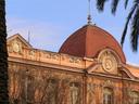Fine old buildings like this one line ValparaisoÂ´s historic port.